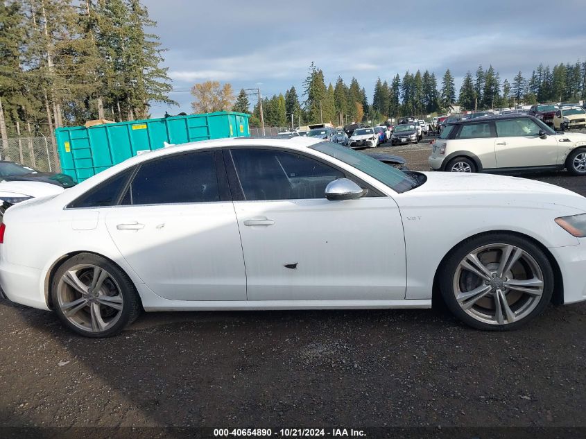 2014 Audi S6 4.0T Prestige VIN: WAUF2AFC3EN020231 Lot: 40654890