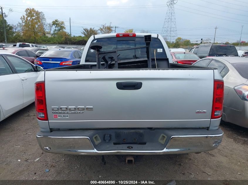 2003 Dodge Ram 2500 Slt/Laramie/St VIN: 3D7KA28D83G731810 Lot: 40654895