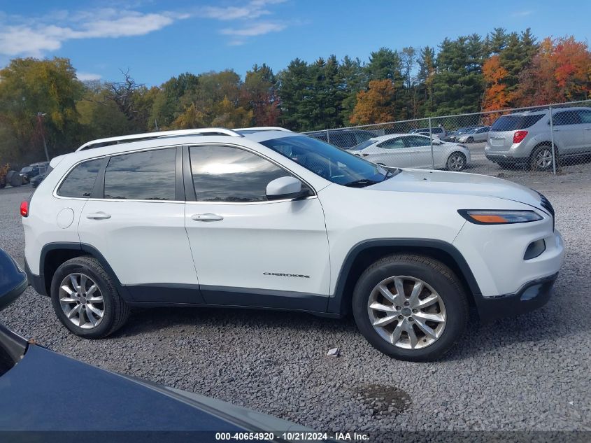 2014 Jeep Cherokee Limited VIN: 1C4PJMDS8EW259774 Lot: 40654920