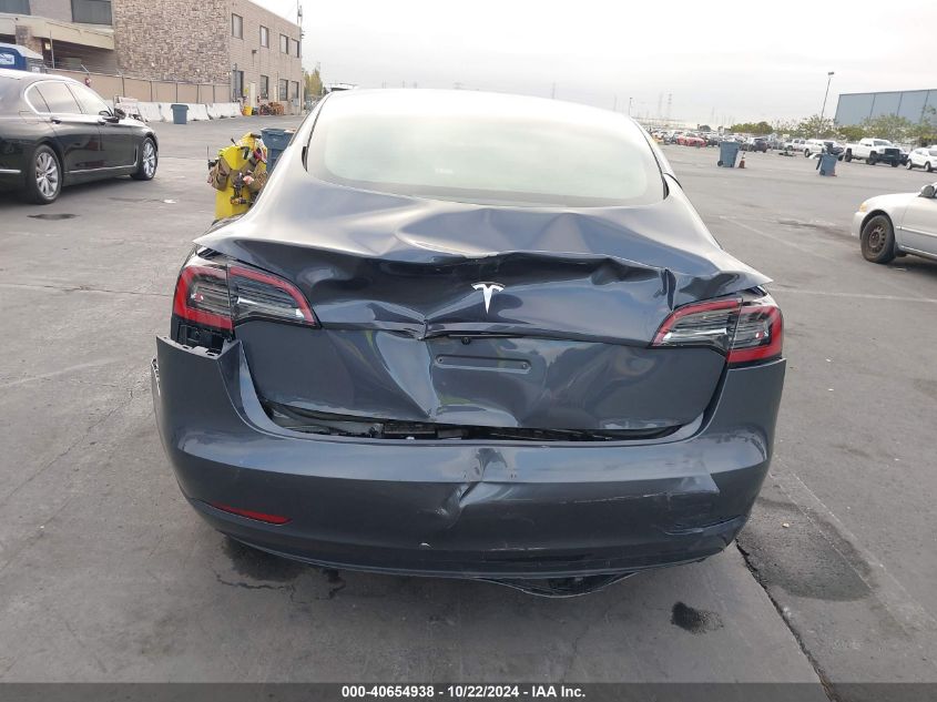 2023 Tesla Model 3 Rear-Wheel Drive VIN: 5YJ3E1EA2PF711989 Lot: 40654938