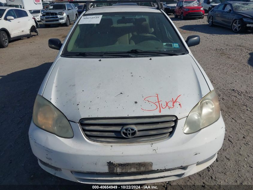 2003 Toyota Corolla Ce VIN: 2T1BR32E53C023454 Lot: 40654949