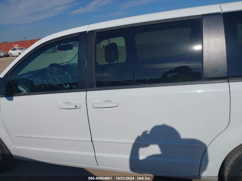 2015 Dodge Grand Caravan Se VIN: 2C4RDGBG9FR647915 Lot: 40654981