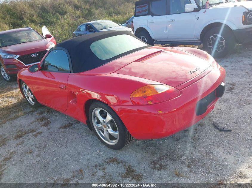 2002 Porsche Boxster VIN: WPOCA29852U625181 Lot: 40654992