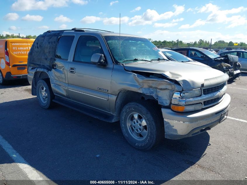 2001 Chevrolet Tahoe Lt VIN: 1GNEK13T01R101118 Lot: 40655008