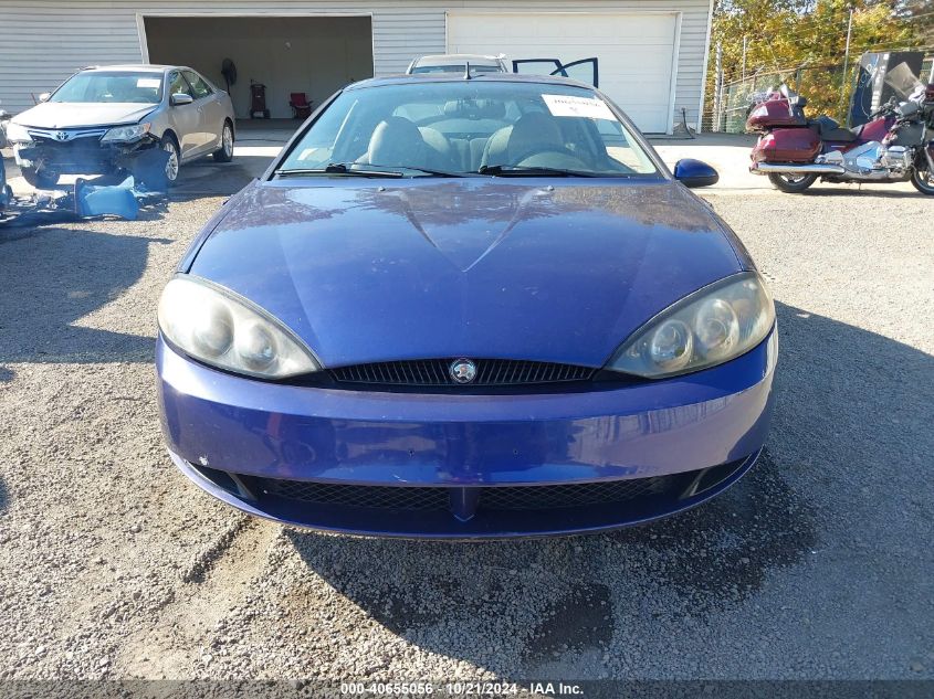 1999 Mercury Cougar V6 VIN: 1ZWFT61L9X5663781 Lot: 40655056