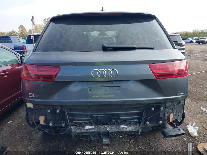 2019 Audi Q7 55 Premium VIN: WA1VABF7XKD031300 Lot: 40655065