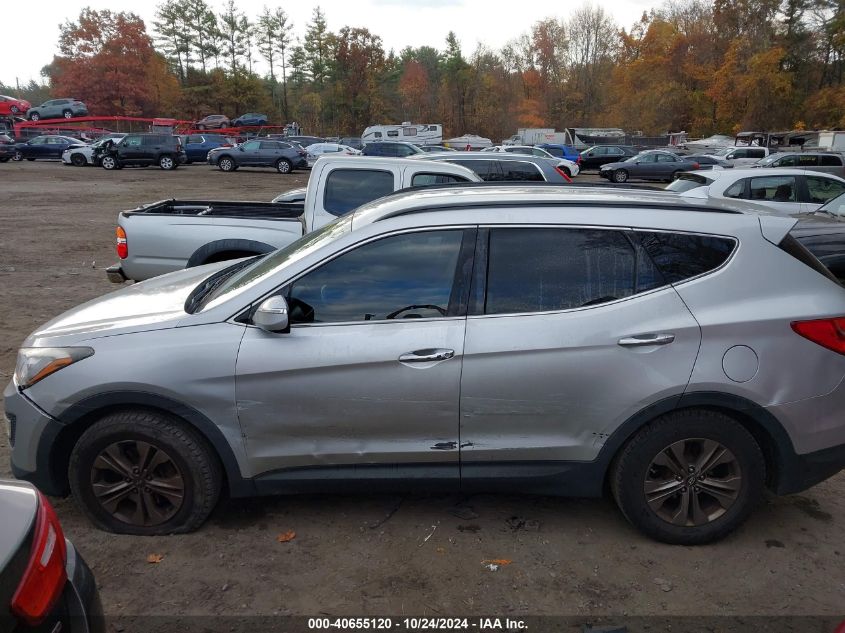 2014 Hyundai Santa Fe Sport VIN: 5XYZUDLB3EG127911 Lot: 40655120