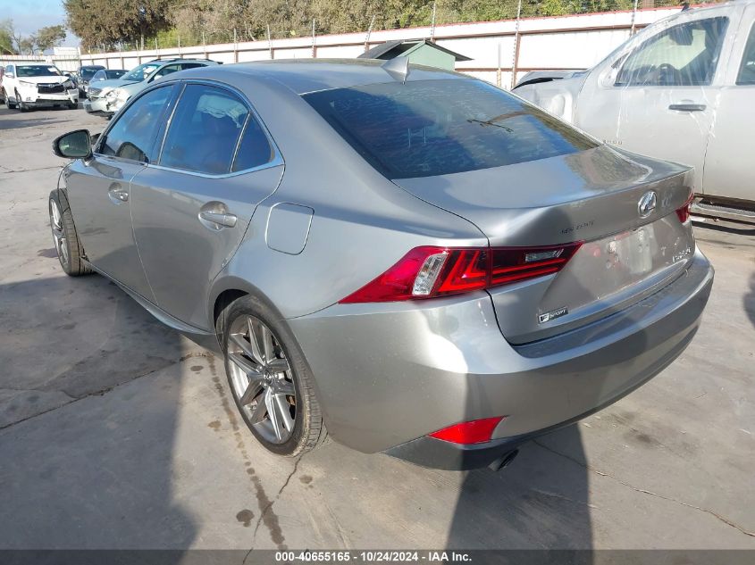 VIN JTHBF1D25F5050993 2015 Lexus IS, 250 no.3