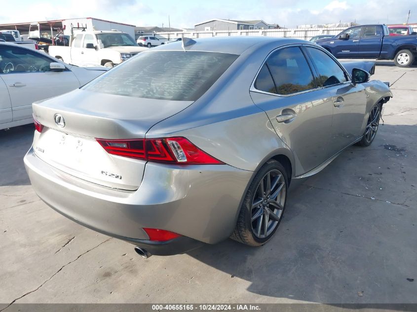 VIN JTHBF1D25F5050993 2015 Lexus IS, 250 no.4