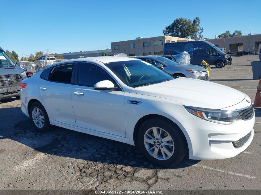 2017 Kia Optima Lx VIN: 5XXGT4L36HG145539 Lot: 40655172