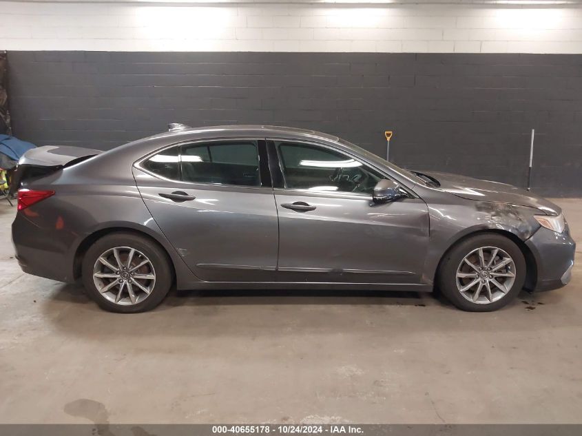 2018 Acura Tlx Tech Pkg VIN: 19UUB1F55JA000092 Lot: 40655178