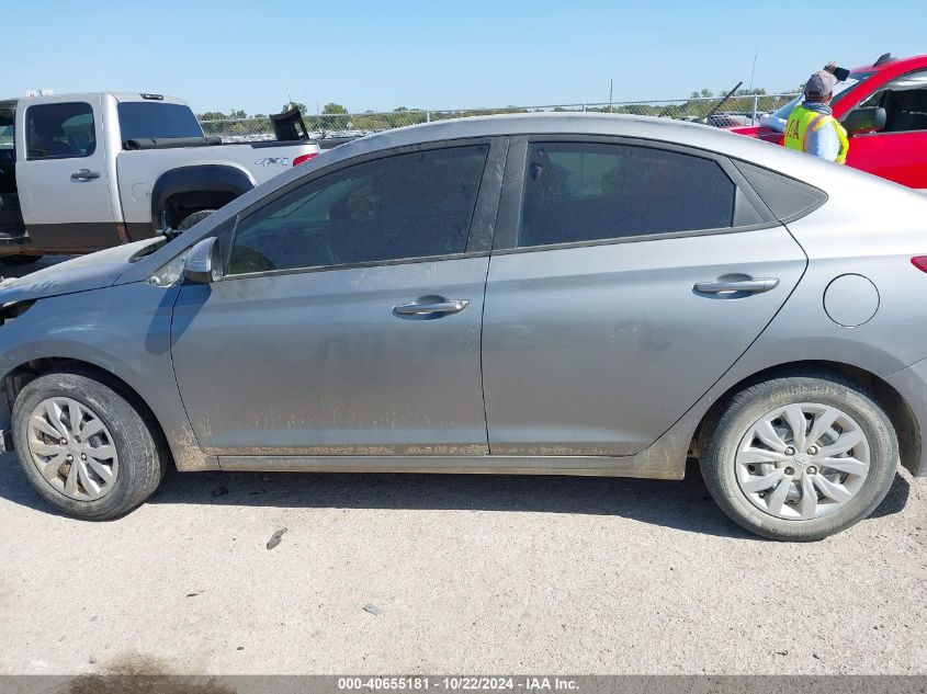 2022 Hyundai Accent Se VIN: 3KPC24A63NE180039 Lot: 40655181