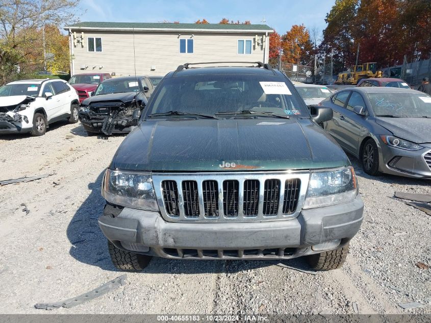 2000 Jeep Grand Cherokee Laredo VIN: 1J4GW48S3YC276896 Lot: 40655183