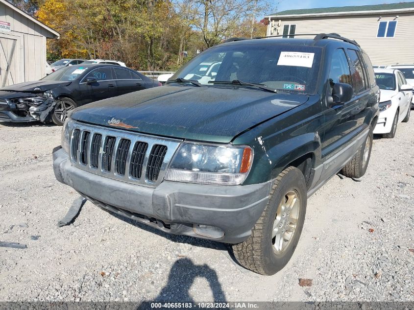 2000 Jeep Grand Cherokee Laredo VIN: 1J4GW48S3YC276896 Lot: 40655183