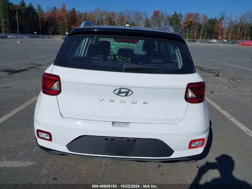 2024 Hyundai Venue Limited VIN: KMHRC8A37RU325381 Lot: 40655193