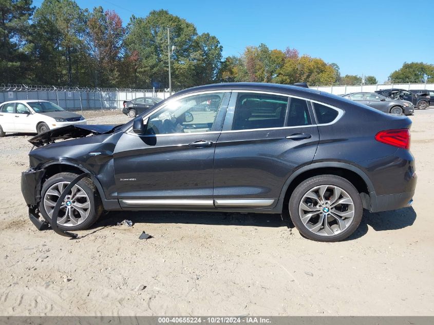 2016 BMW X4 xDrive28I VIN: 5UXXW3C58G0R18500 Lot: 40655224