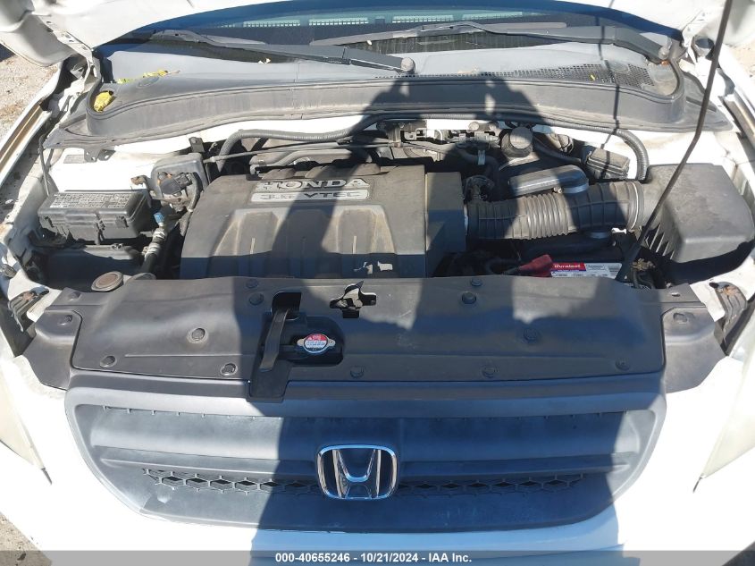 2005 Honda Pilot Ex-L VIN: 5FNYF185X5B059704 Lot: 40655246