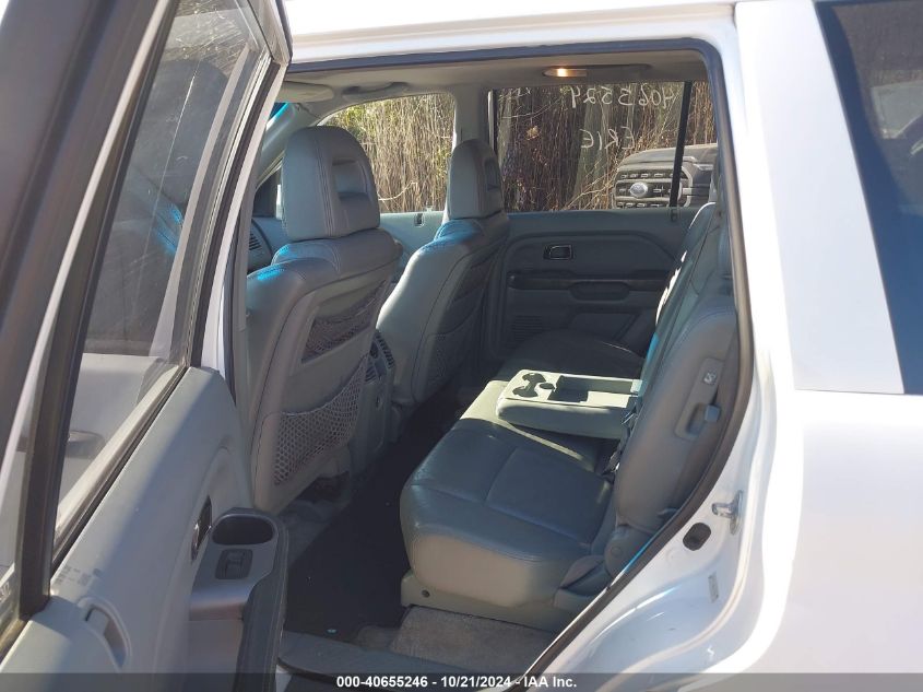 2005 Honda Pilot Ex-L VIN: 5FNYF185X5B059704 Lot: 40655246