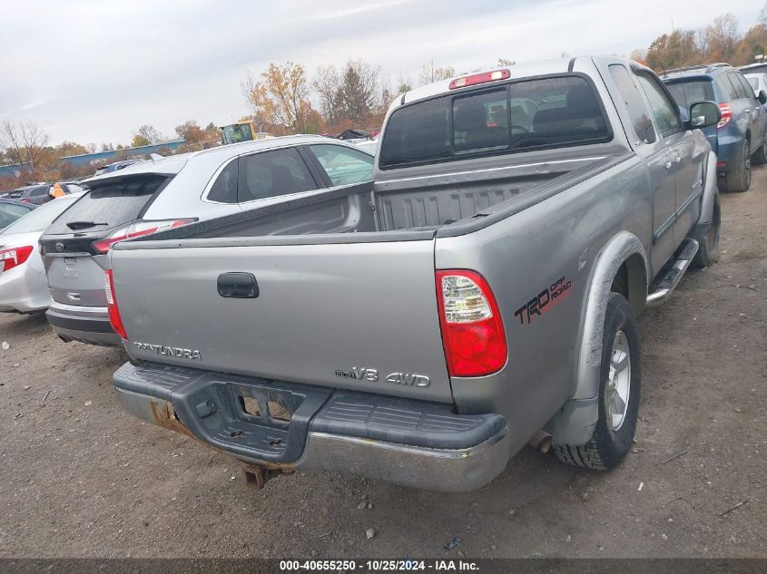 2005 Toyota Tundra Sr5 V8 VIN: 5TBBT44195S468218 Lot: 40655250