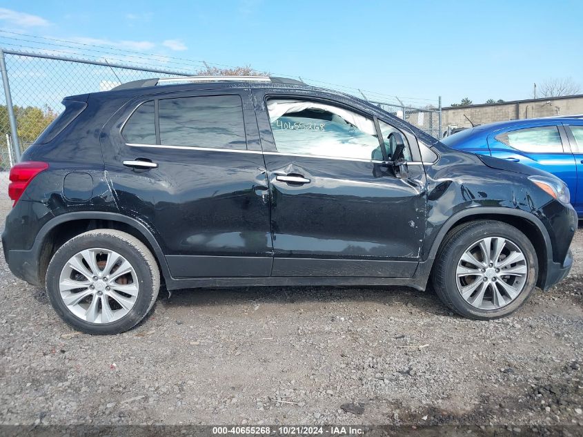 2019 Chevrolet Trax Premier VIN: 3GNCJMSB8KL358234 Lot: 40655268