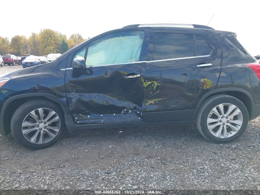 2019 Chevrolet Trax Premier VIN: 3GNCJMSB8KL358234 Lot: 40655268