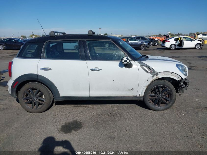 2012 Mini Cooper S Countryman VIN: WMWZC5C58CWL59663 Lot: 40655280