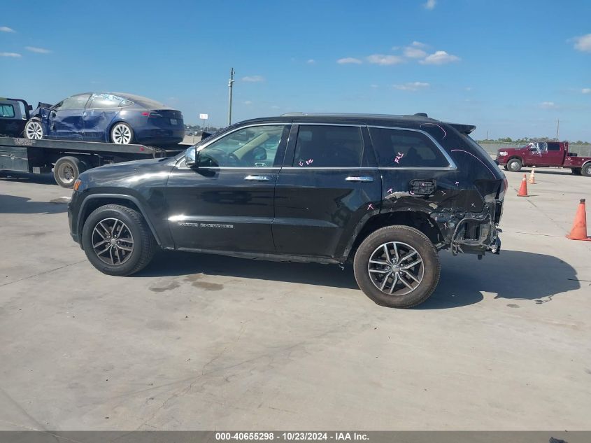 2017 Jeep Grand Cherokee Limited 4X4 VIN: 1C4RJFBG4HC785750 Lot: 40655298