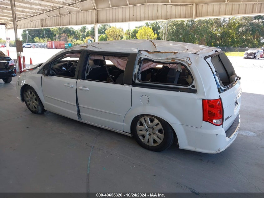 2016 DODGE GRAND CARAVAN SE - 2C4RDGBG5GR123033