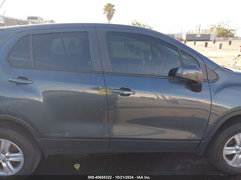 2022 Chevrolet Trax Ls VIN: KL7CJNSM1NB542904 Lot: 40655322