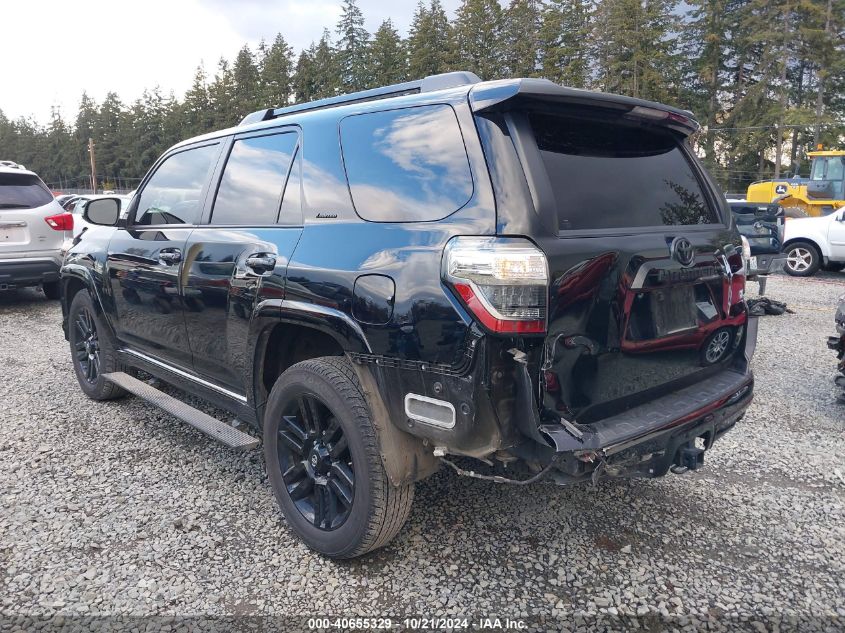 2020 Toyota 4Runner Nightshade Special Edition VIN: JTEBU5JR5L5800173 Lot: 40655329