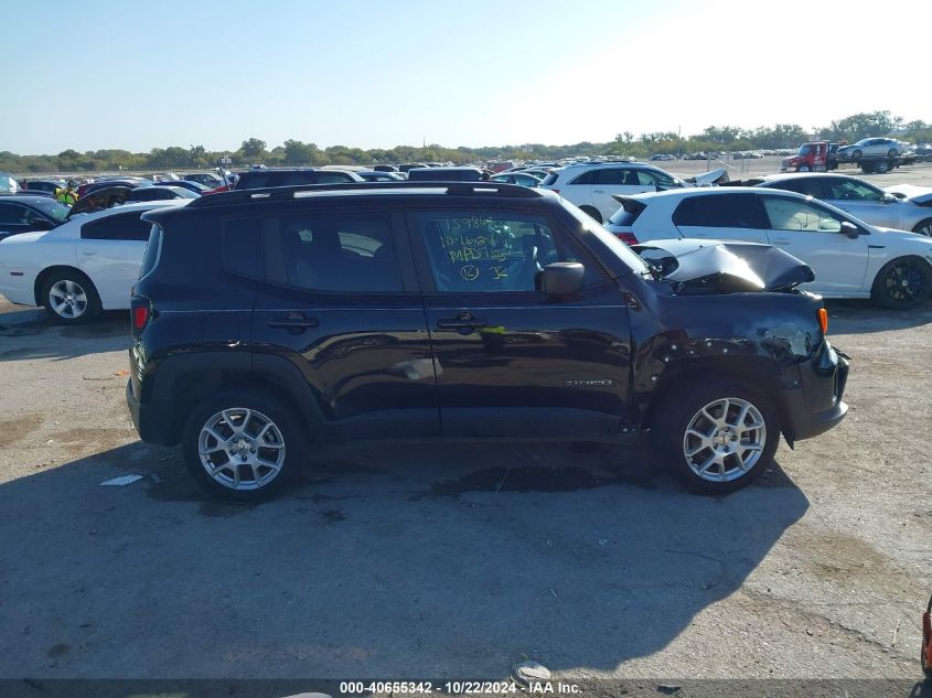 2022 Jeep Renegade Latitude 4X4 VIN: ZACNJDB1XNPN50644 Lot: 40655342