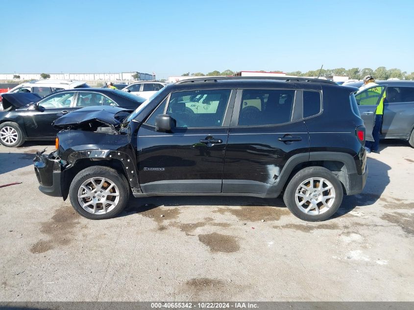 2022 Jeep Renegade Latitude 4X4 VIN: ZACNJDB1XNPN50644 Lot: 40655342