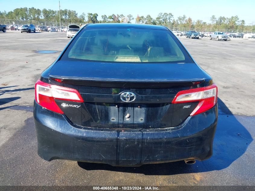 2013 Toyota Camry Se VIN: 4T1BF1FK9DU714631 Lot: 40655348