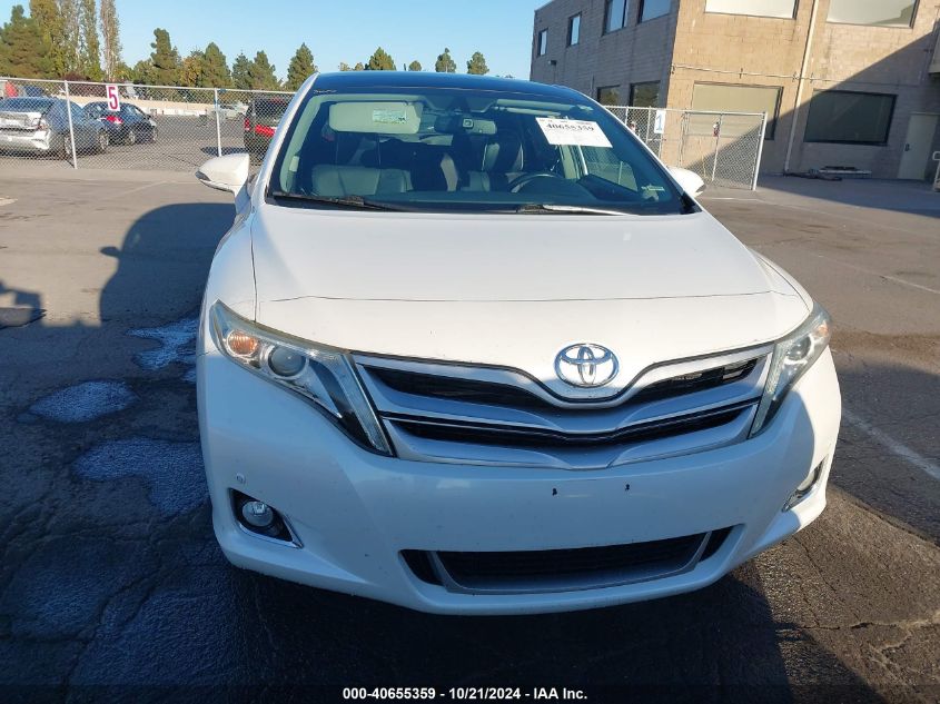 2014 Toyota Venza Le/Xle/Limited VIN: 4T3BK3BB7EU107682 Lot: 40655359