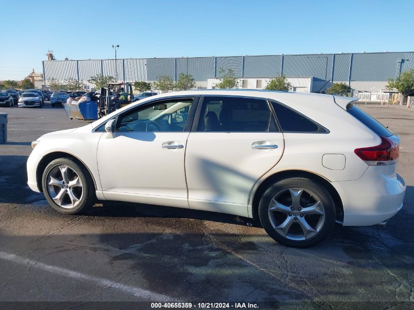 2014 Toyota Venza Le/Xle/Limited VIN: 4T3BK3BB7EU107682 Lot: 40655359