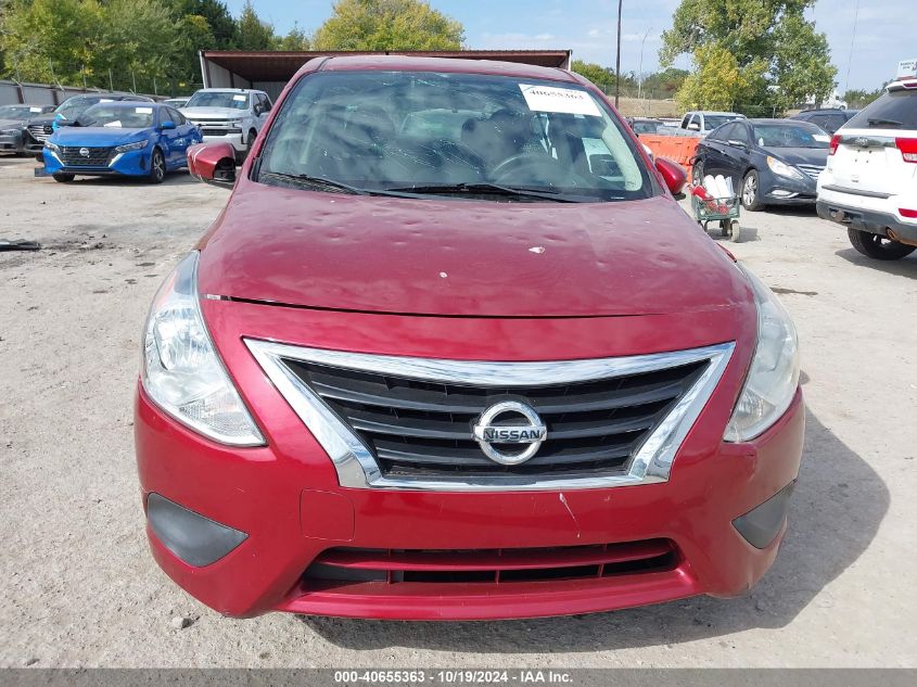 2019 Nissan Versa 1.6 S+ VIN: 3N1CN7AP6KL822877 Lot: 40655363