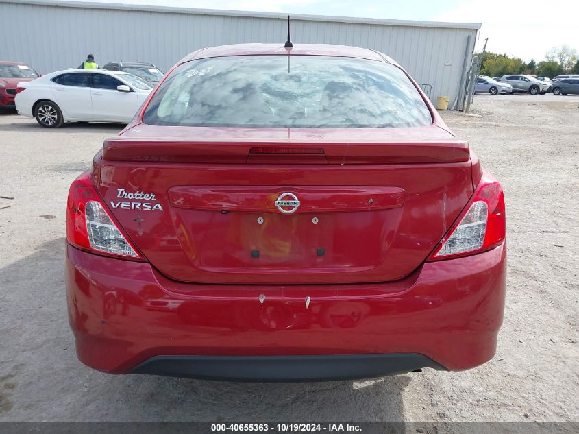 2019 Nissan Versa 1.6 S+ VIN: 3N1CN7AP6KL822877 Lot: 40655363