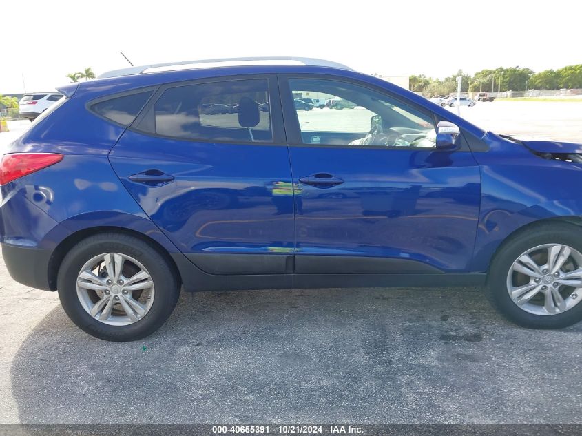 2013 Hyundai Tucson Gls/Limited VIN: KM8JU3AC9DU649308 Lot: 40655391