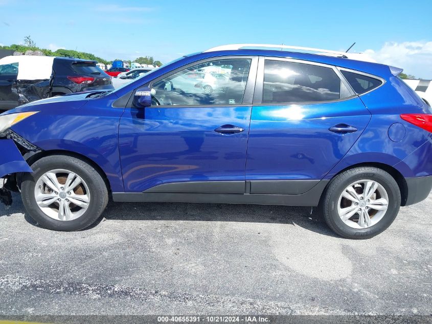 2013 Hyundai Tucson Gls/Limited VIN: KM8JU3AC9DU649308 Lot: 40655391