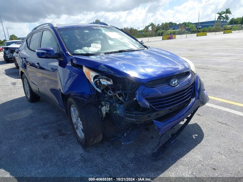 2013 Hyundai Tucson Gls/Limited VIN: KM8JU3AC9DU649308 Lot: 40655391