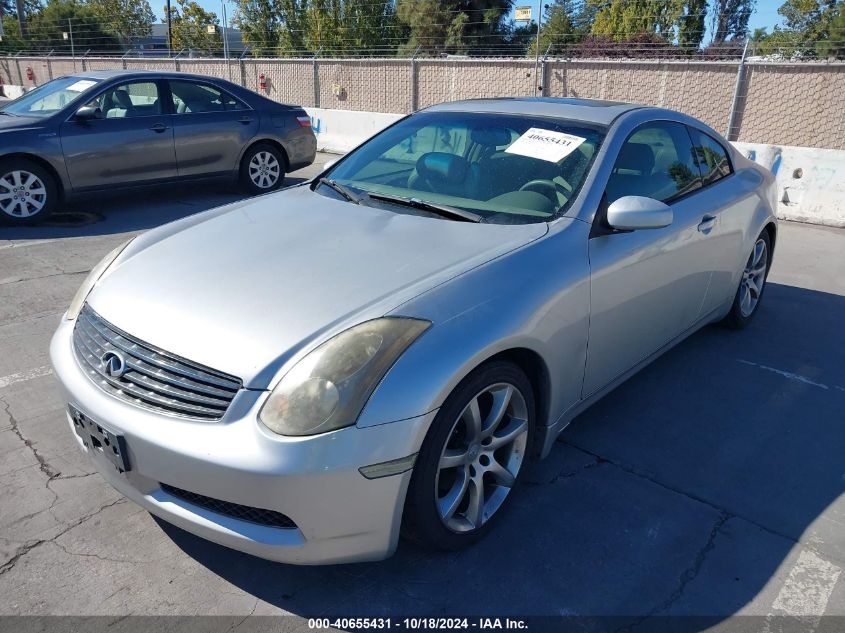 2004 Infiniti G35 VIN: JNKCV54E14M825222 Lot: 40655431