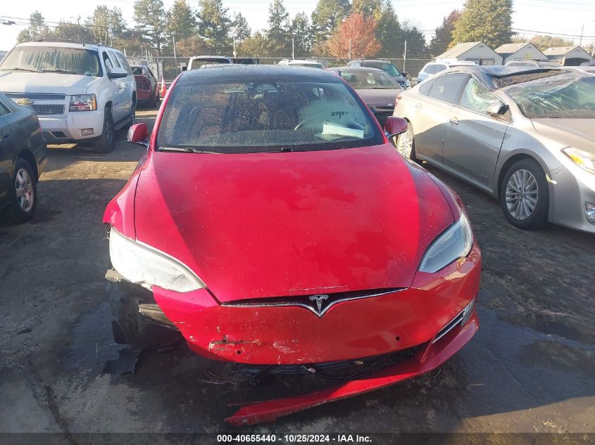 2018 Tesla Model S 75D/100D/P100D VIN: 5YJSA1E27JF246102 Lot: 40655440