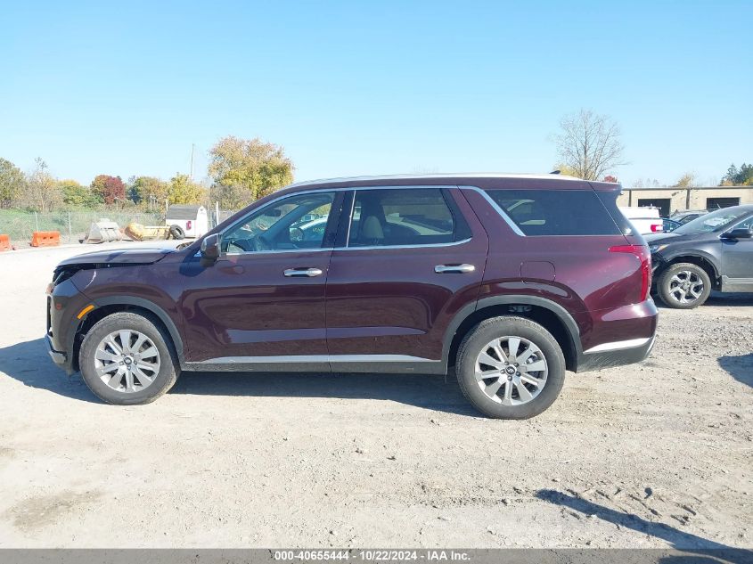 2024 Hyundai Palisade Sel VIN: KM8R2DGE2RU789988 Lot: 40655444
