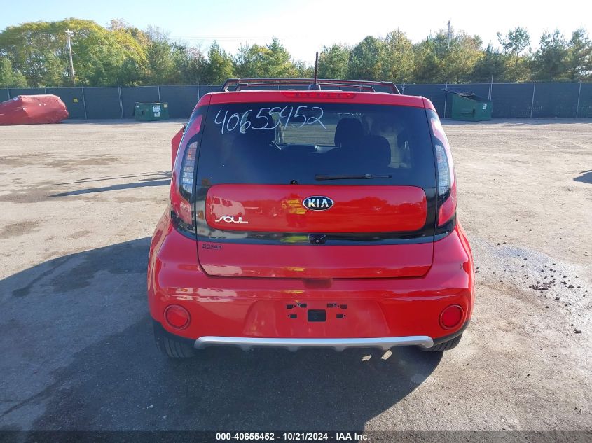 2017 Kia Soul + VIN: KNDJP3A56H7483198 Lot: 40655452