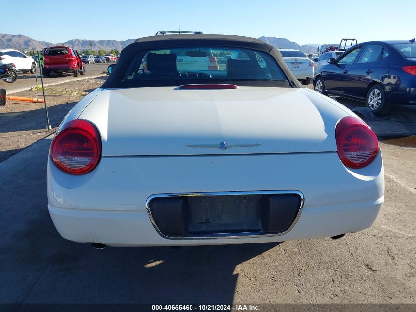 2002 Ford Thunderbird VIN: 1FAHP60A02Y107473 Lot: 40655460