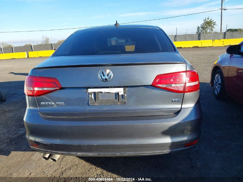 2015 Volkswagen Jetta 2.0L Tdi Sel VIN: 3VWLA7AJ5FM250539 Lot: 40655464