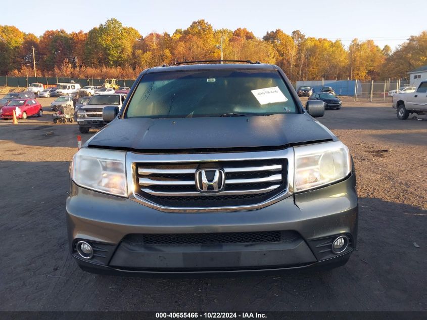 2013 Honda Pilot Ex-L VIN: 5FNYF4H56DB044150 Lot: 40655466