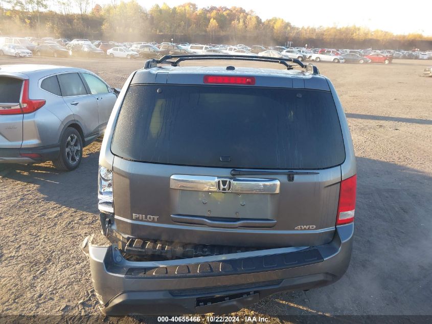 2013 Honda Pilot Ex-L VIN: 5FNYF4H56DB044150 Lot: 40655466