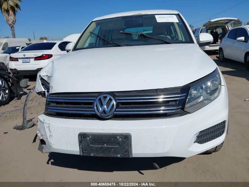 2014 VOLKSWAGEN TIGUAN SE - WVGAV3AX5EW554511