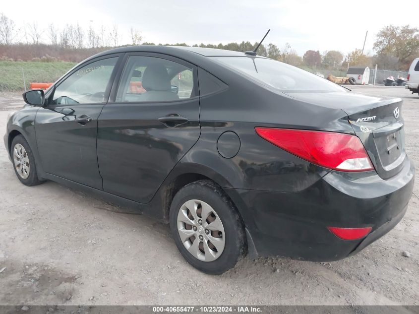 2016 Hyundai Accent Se VIN: KMHCT4AE5GU043267 Lot: 40655477